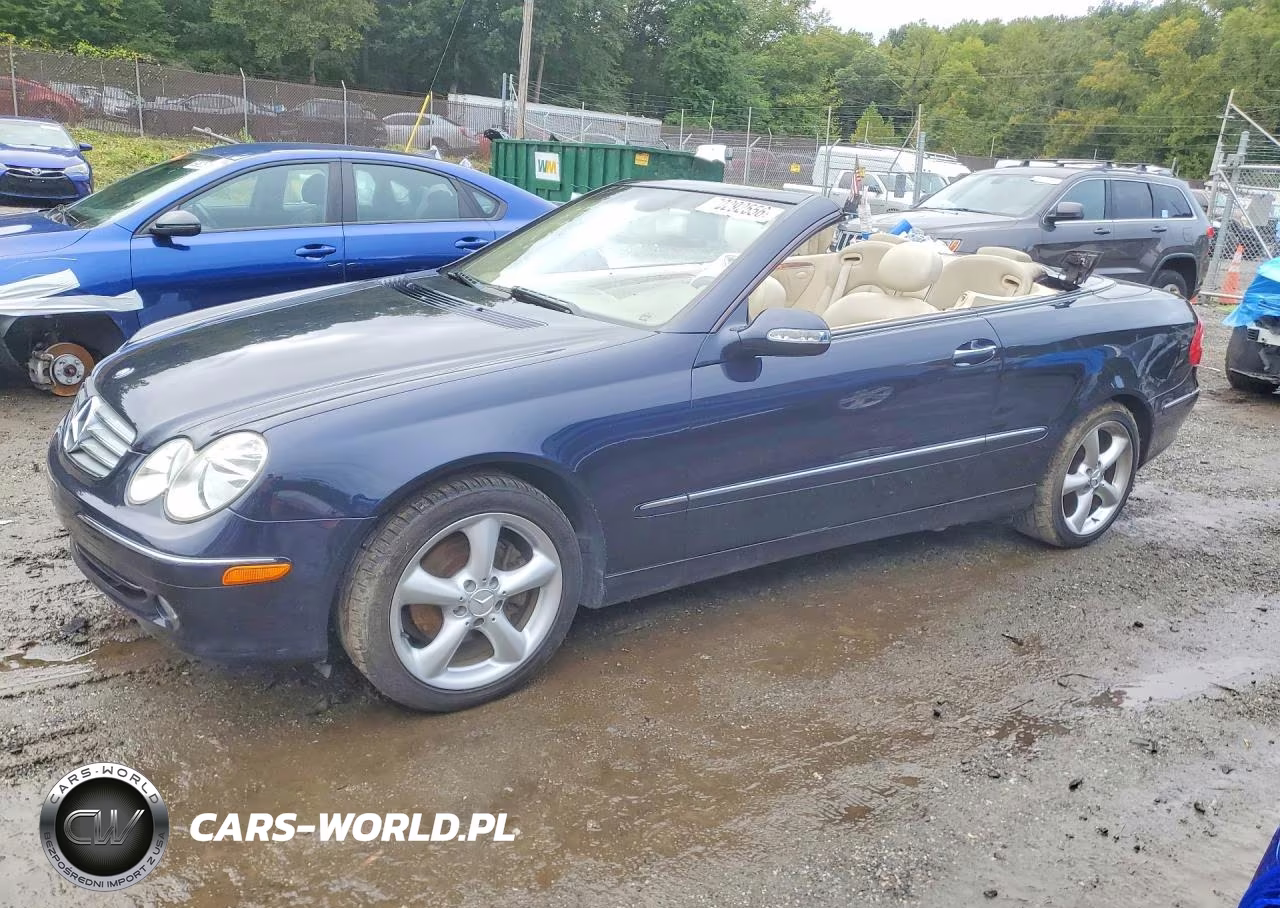 2004 Mercedes-Benz Clk 320 VIN:WDBTK65G84T023500 - 1