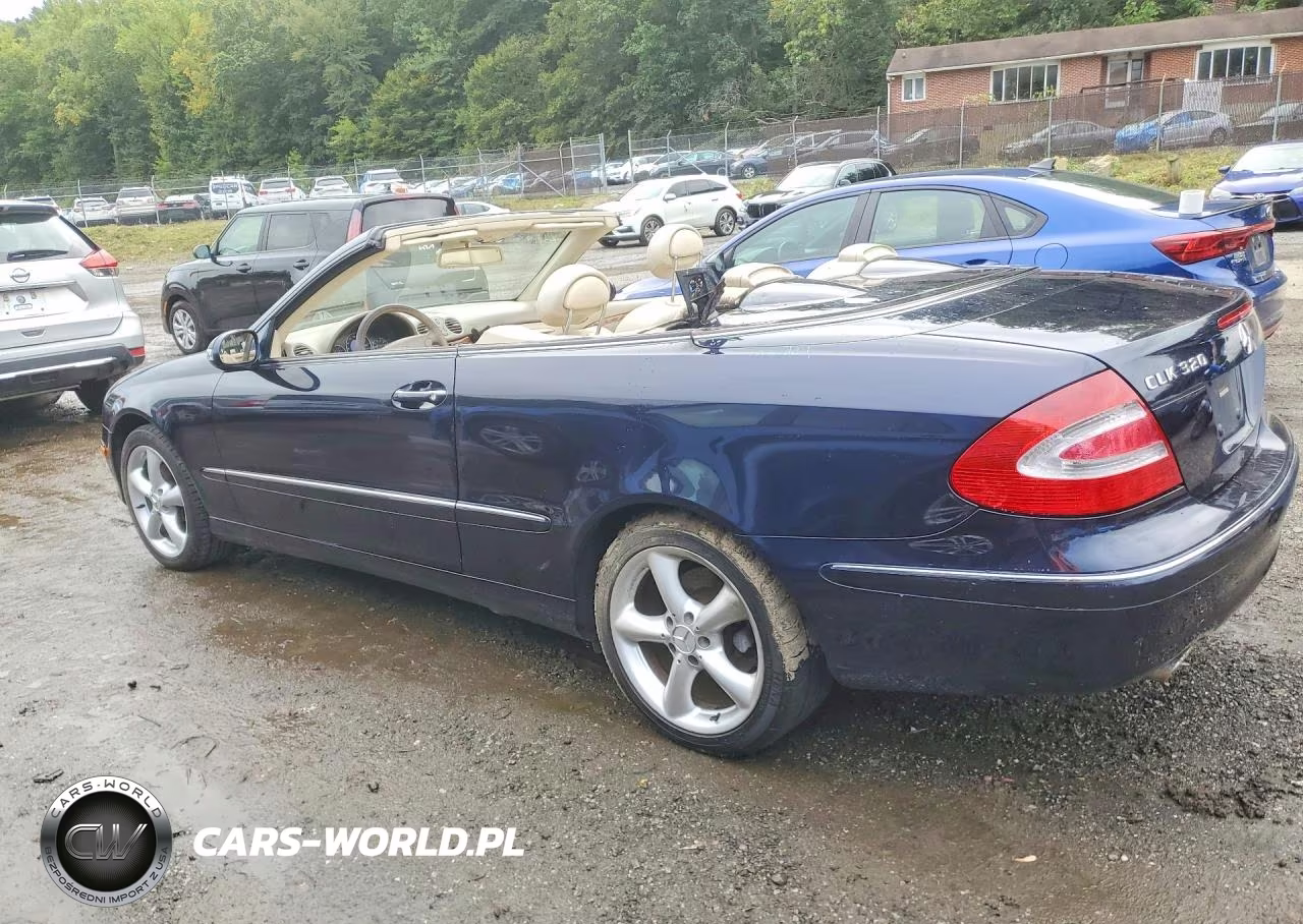 2004 Mercedes-Benz Clk 320 VIN:WDBTK65G84T023500 - 2