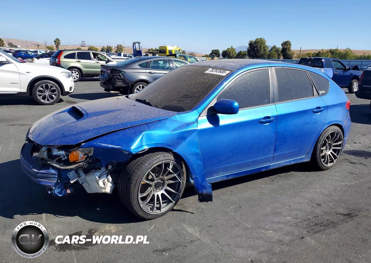 2008 Subaru Impreza Wrx VIN:JF1GH746X8G814096 - 1