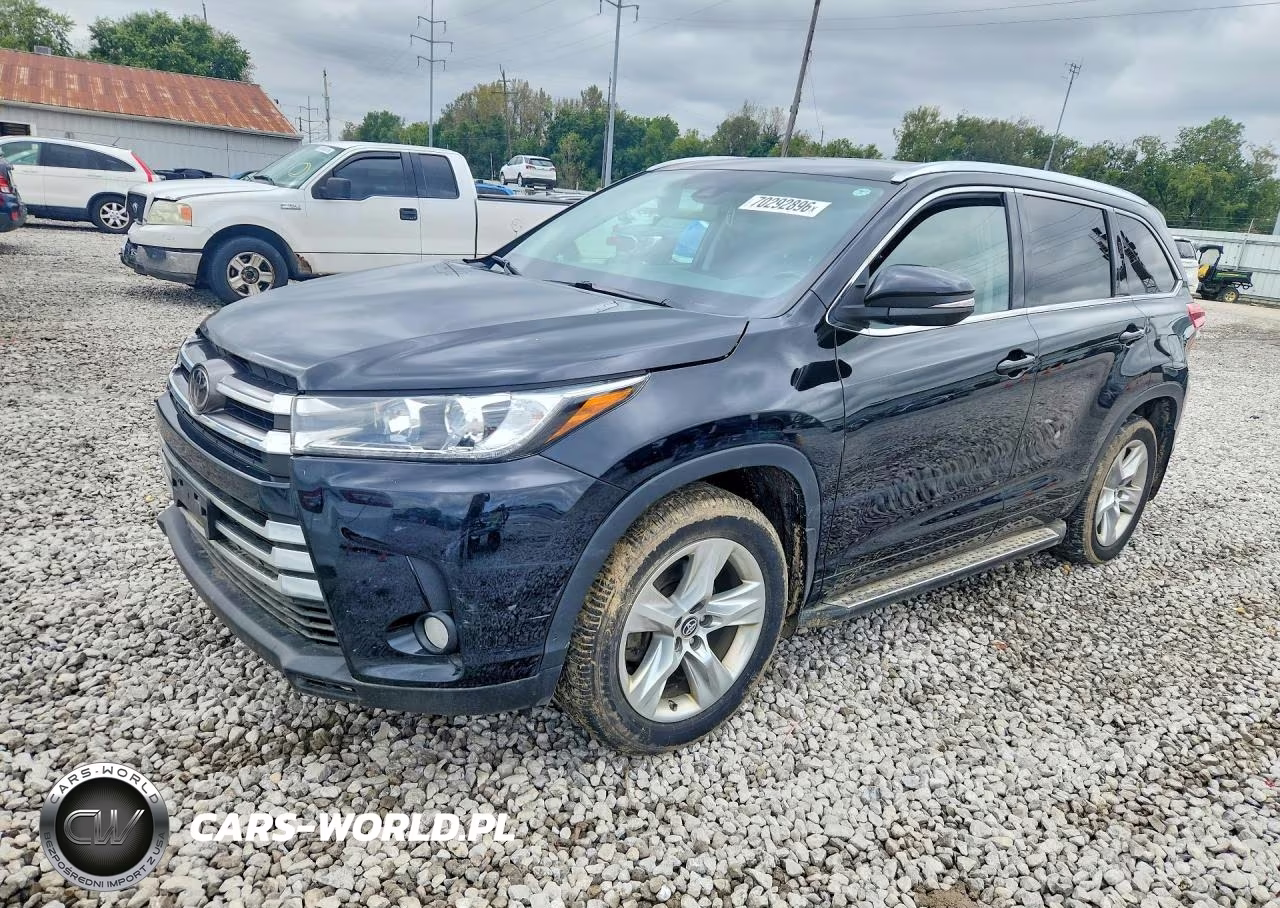 2017 Toyota Highlander Limited VIN:5TDDZRFH4HS462188 - 1