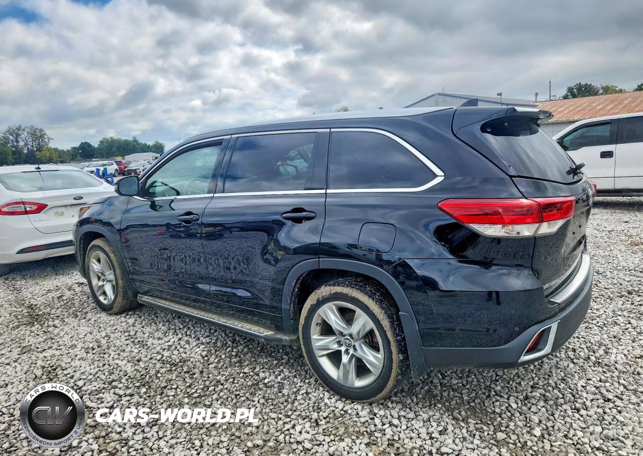 2017 Toyota Highlander Limited VIN:5TDDZRFH4HS462188 - 2