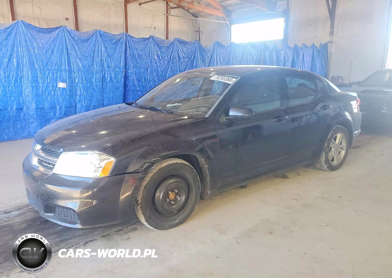 2012 Dodge Avenger Sxt VIN:1C3CDZCB1CN157020 - 1