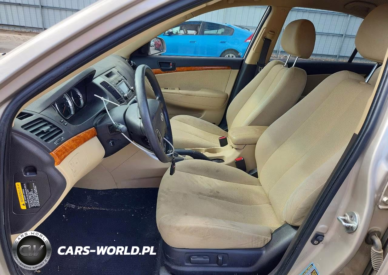 2009 Hyundai Sonata Gls VIN:5NPET46C29H481570 - 7