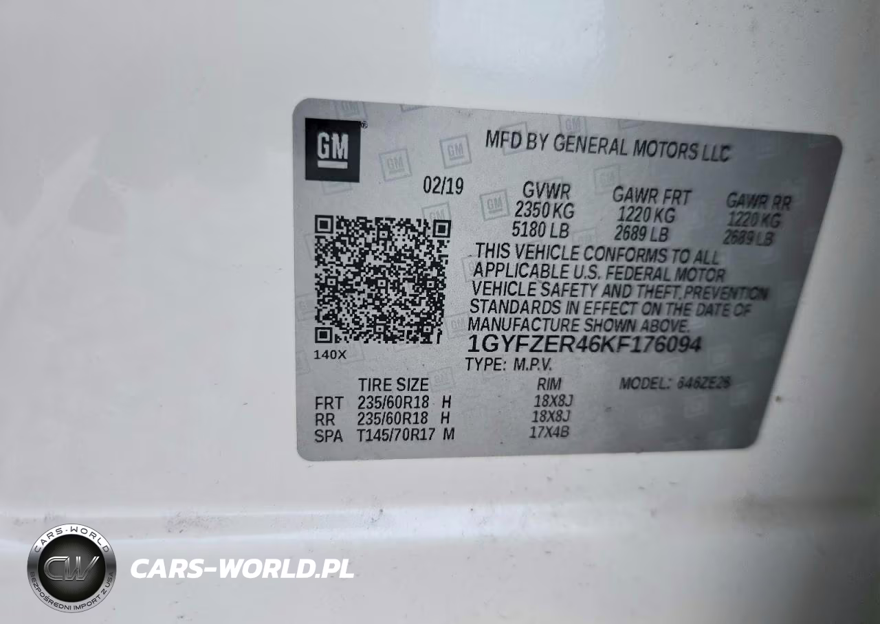 2019 Cadillac Xt4 Sport VIN:1GYFZER46KF176094 - 14