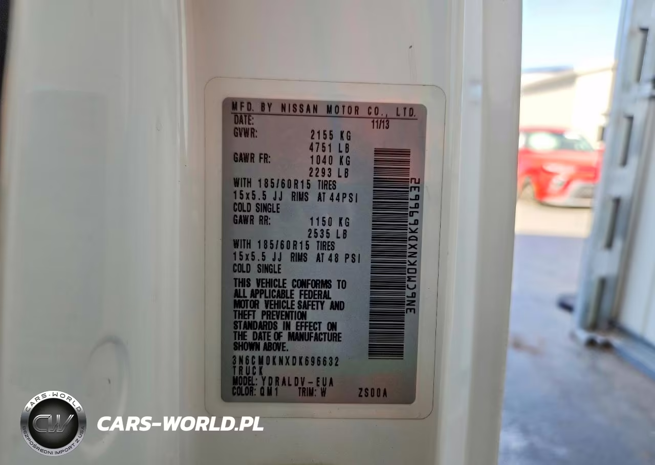 2013 Nissan Nv200 Delivery Van VIN:3N6CM0KNXDK696632 - 13