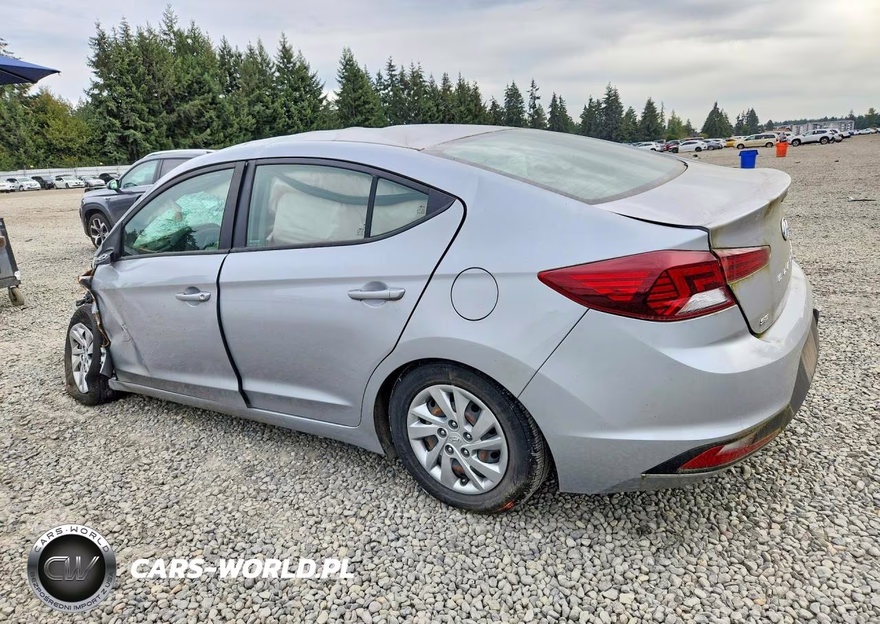 2020 Hyundai Elantra Se VIN:KMHD74LF7LU925937 - 2