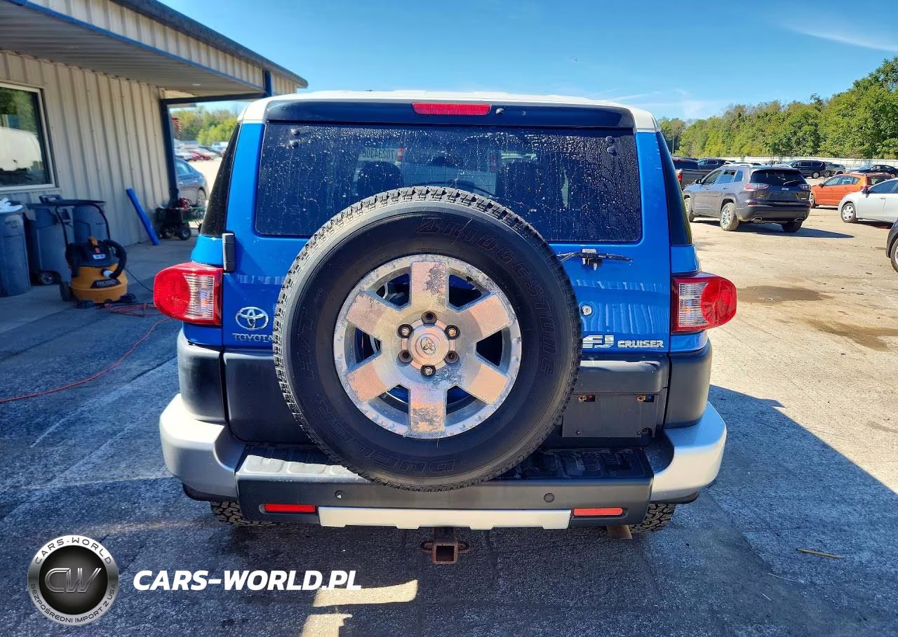 2007 Toyota Fj Cruiser Base VIN:JTEBU11F370095259 - 6