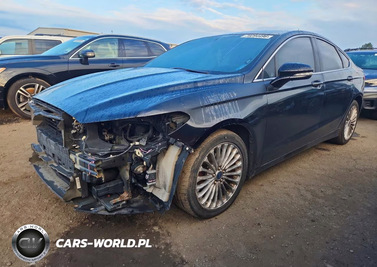 2016 Ford Fusion Titanium VIN:3FA6P0K99GR151582 - 1