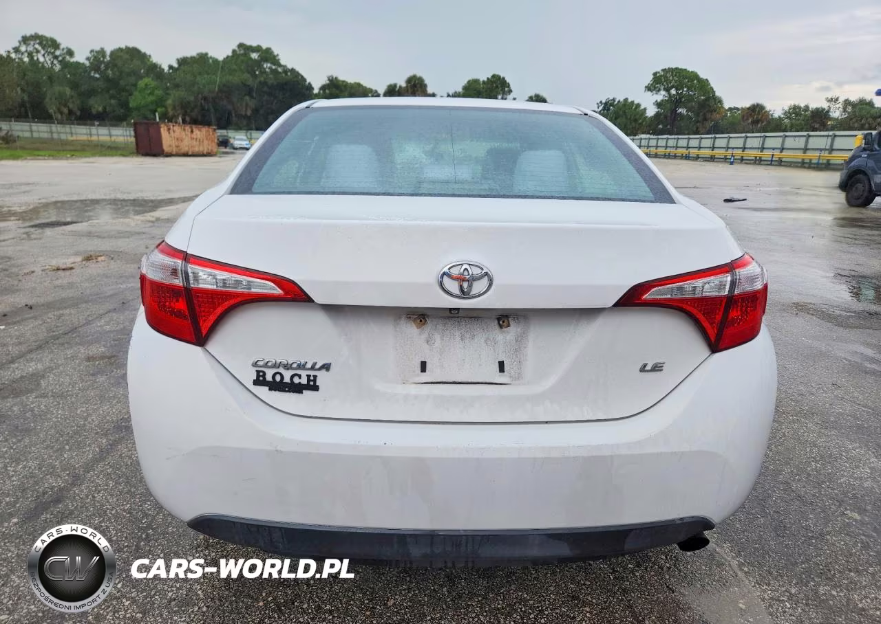 2015 Toyota Corolla Le VIN:2T1BURHE0FC316840 - 6