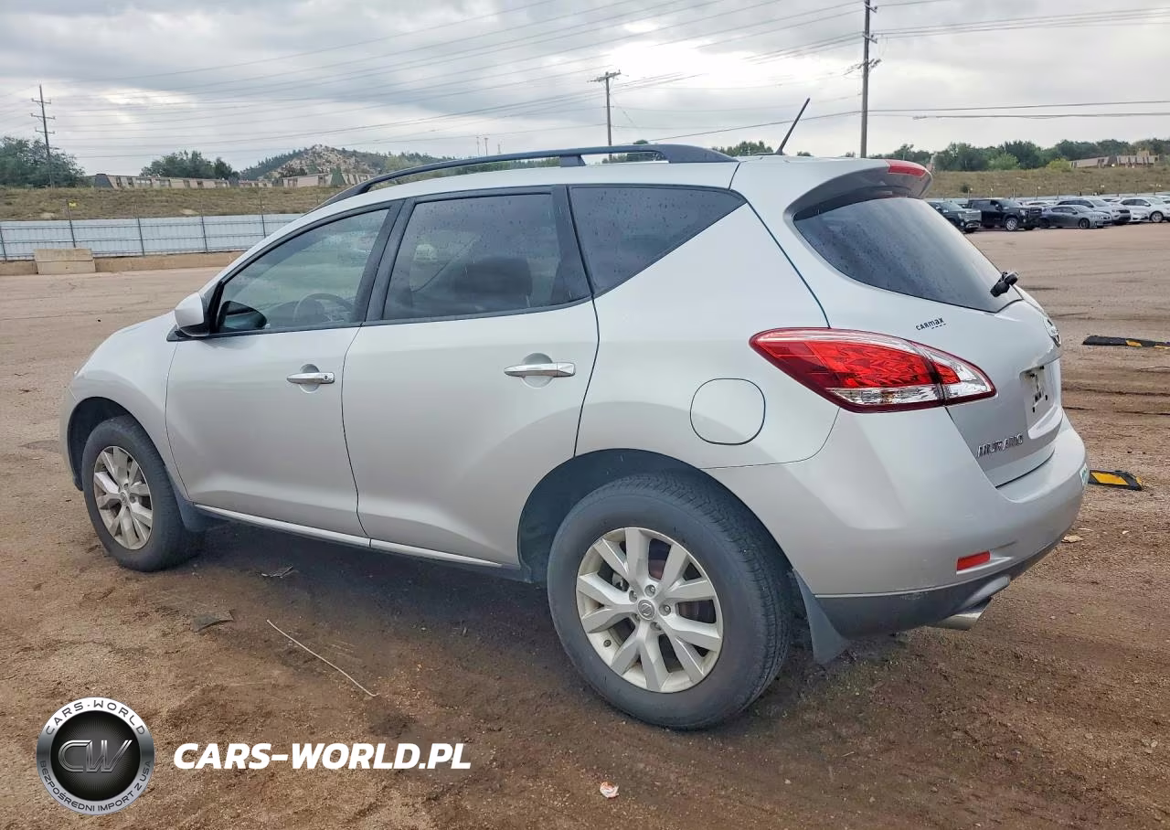 2012 Nissan Murano S VIN:JN8AZ1MW7CW219848 - 2