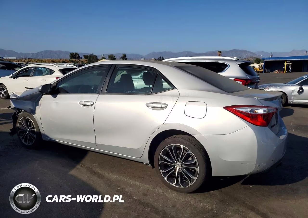 2016 Toyota Corolla S Plus VIN:5YFBURHE0GP496659 - 2