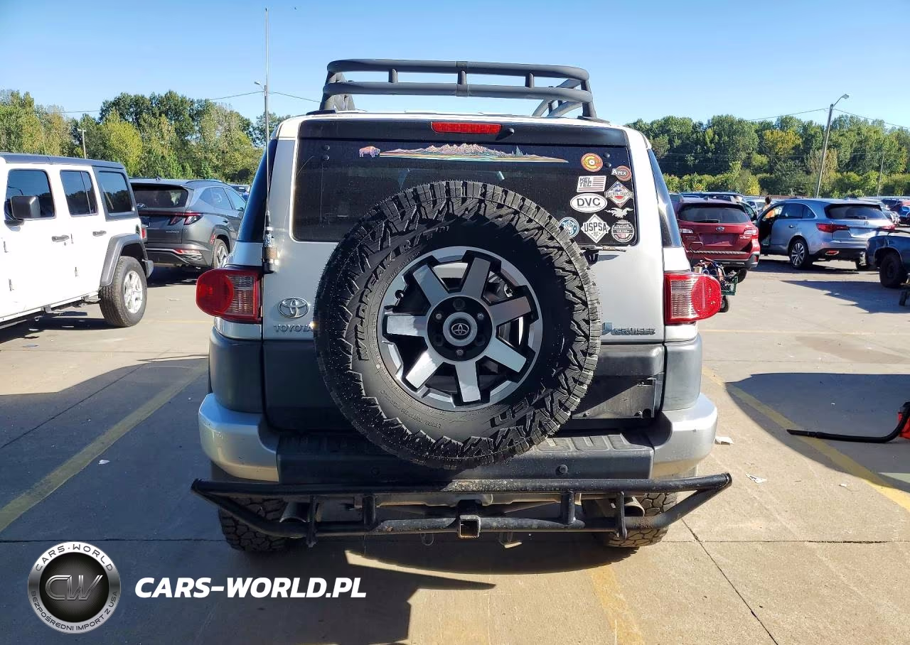 2008 Toyota Fj Cruiser Base VIN:JTEBU11F98K056407 - 6