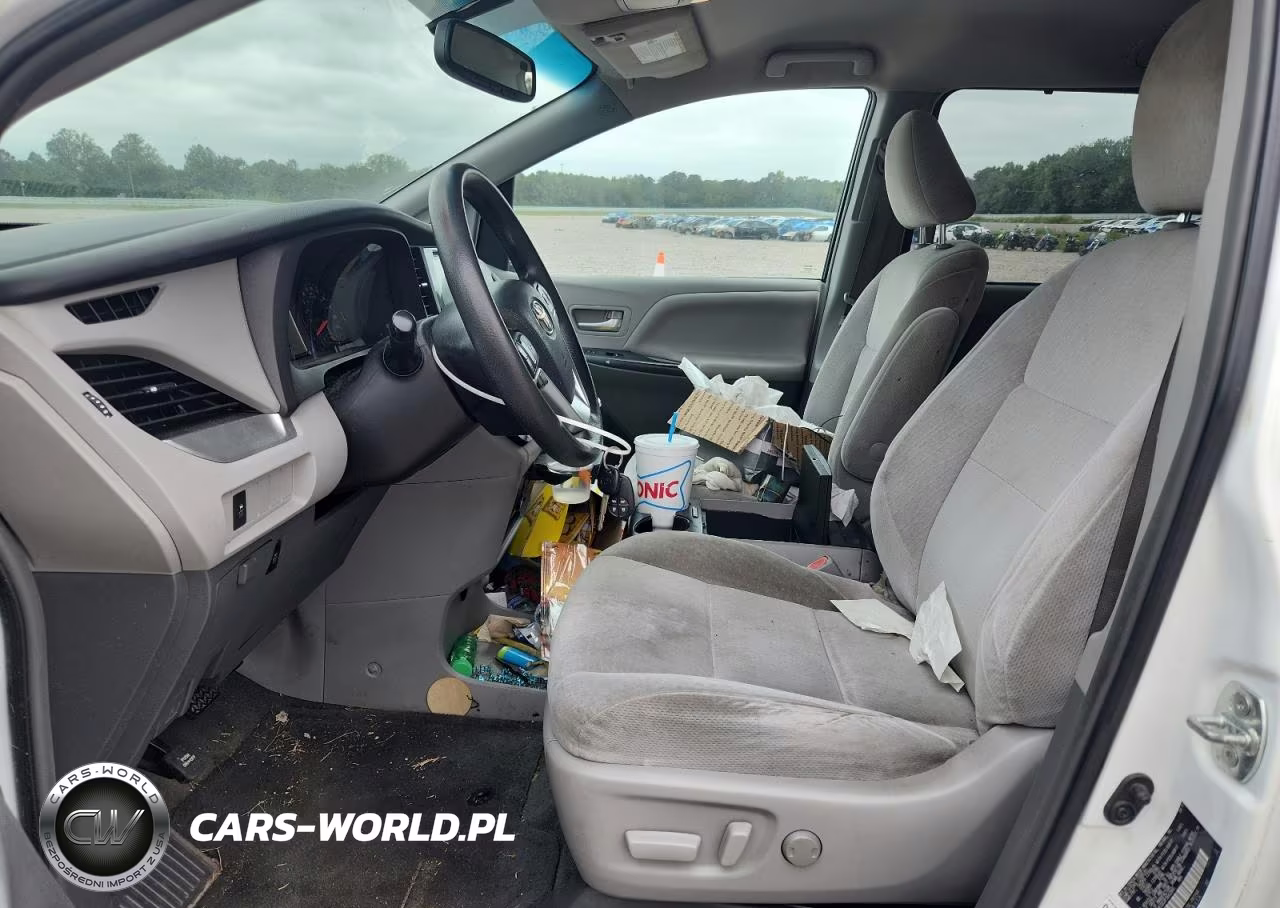 2015 Toyota Sienna Le VIN:5TDKK3DC9FS642845 - 7