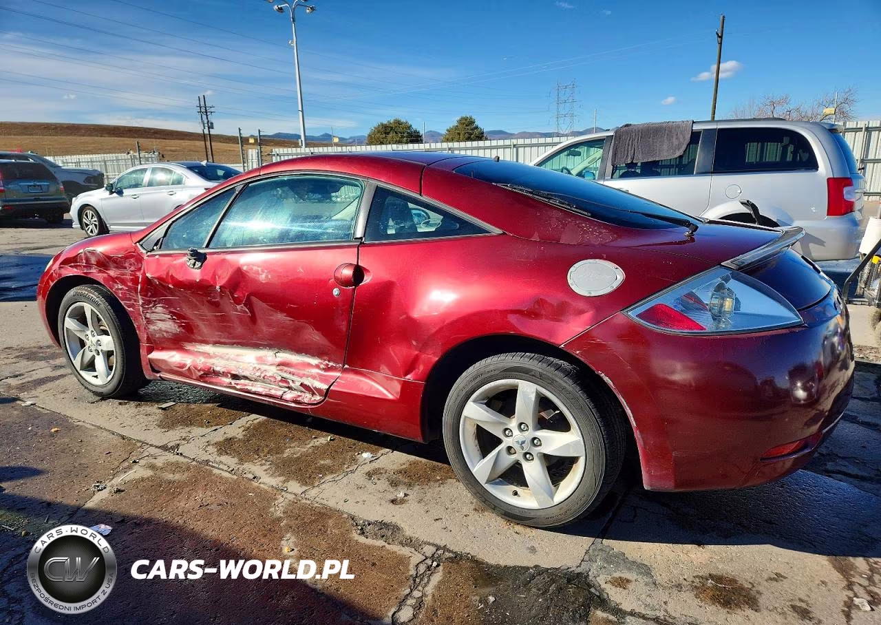 2007 Mitsubishi Eclipse Gs VIN:4A3AK24F47E041976 - 2