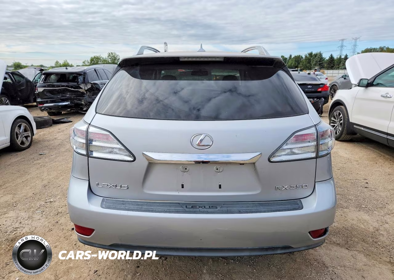 2010 Lexus Rx 350 VIN:2T2BK1BAXAC057257 - 6