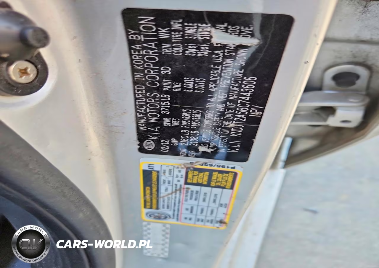 2012 Kia Soul Base VIN:KNDJT2A56C7443606 - 13