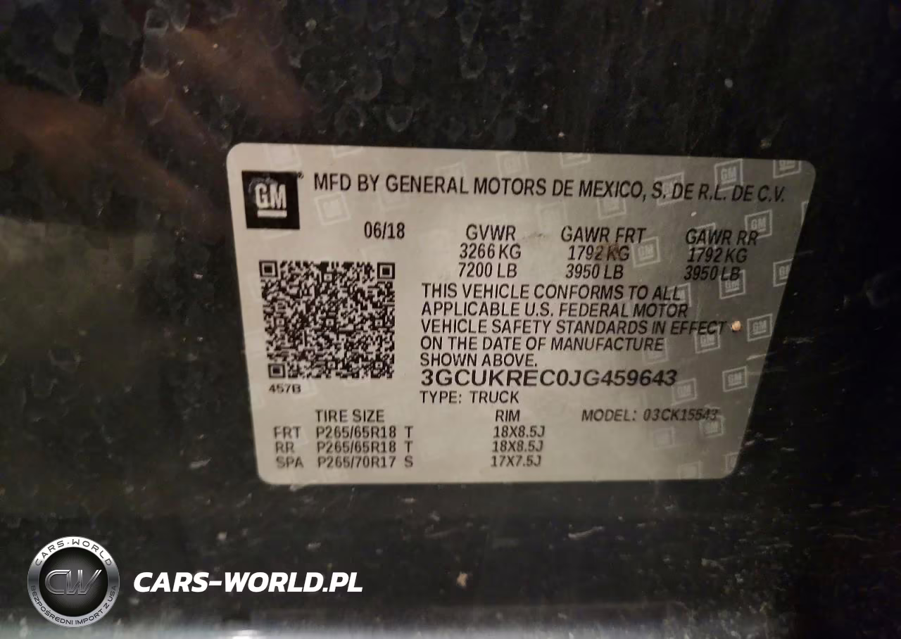 2018 Chevrolet Silverado K1500 Lt VIN:3GCUKREC0JG459643 - 12