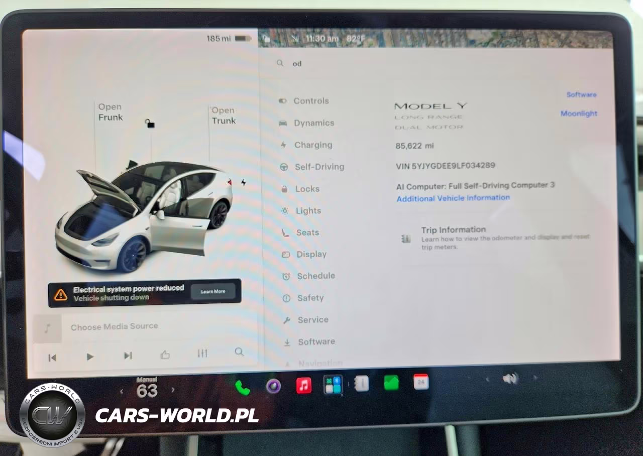 2020 Tesla Model Y VIN:5YJYGDEE9LF034289 - 9