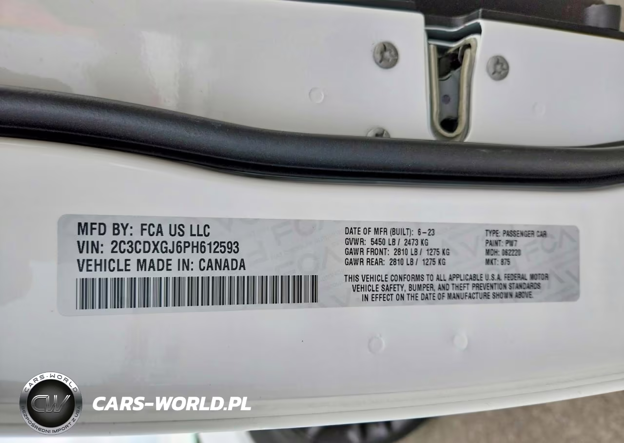 2023 Dodge Charger Scat Pack VIN:2C3CDXGJ6PH612593 - 13