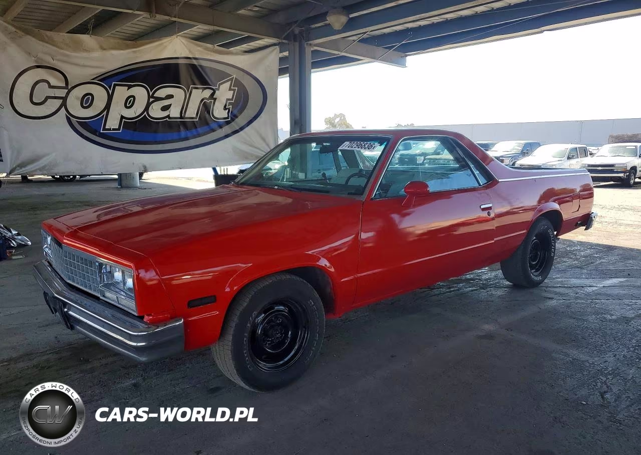 1983 Chevrolet El Camino VIN:1GCCW80H9DR281863 - 1