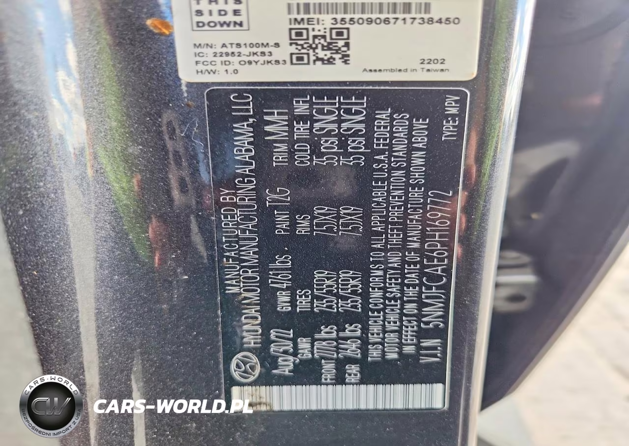 2023 Hyundai Tucson Sel VIN:5NMJFCAE6PH169772 - 12