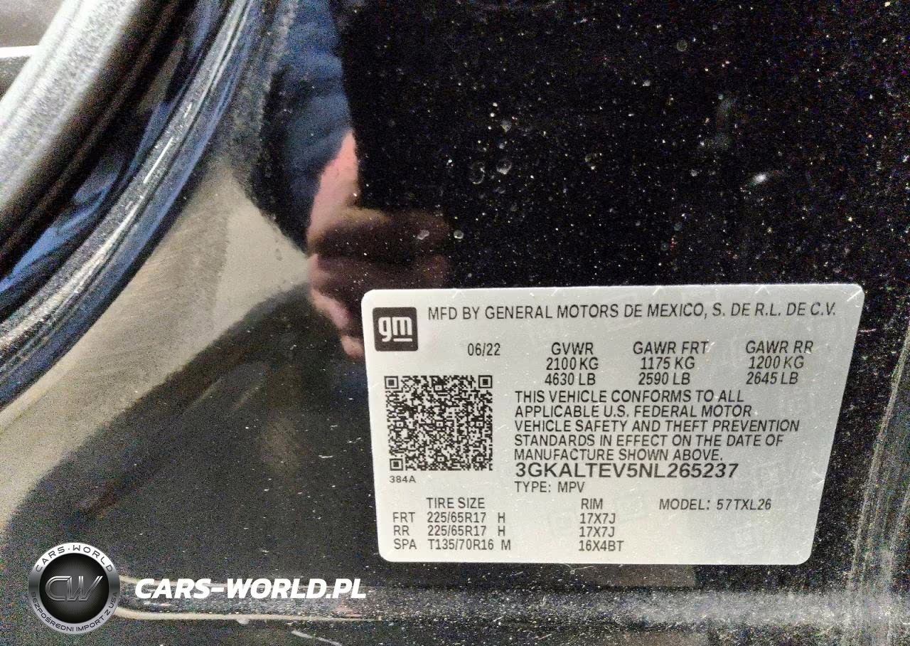 2022 GMC Terrain Sle VIN:3GKALTEV5NL265237 - 14