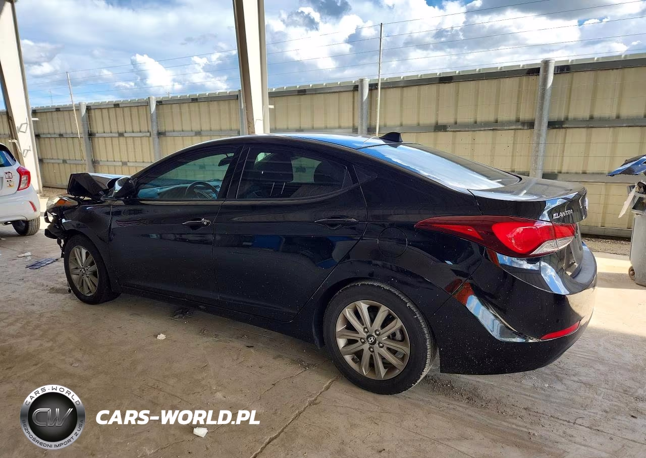 2014 Hyundai Elantra Se VIN:KMHDH4AE1EU062384 - 2