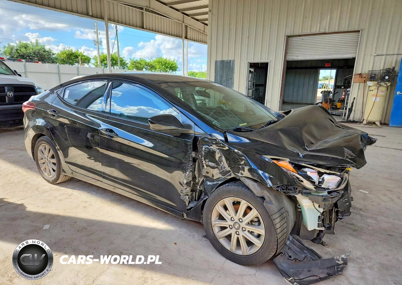 2014 Hyundai Elantra Se VIN:KMHDH4AE1EU062384 - 4