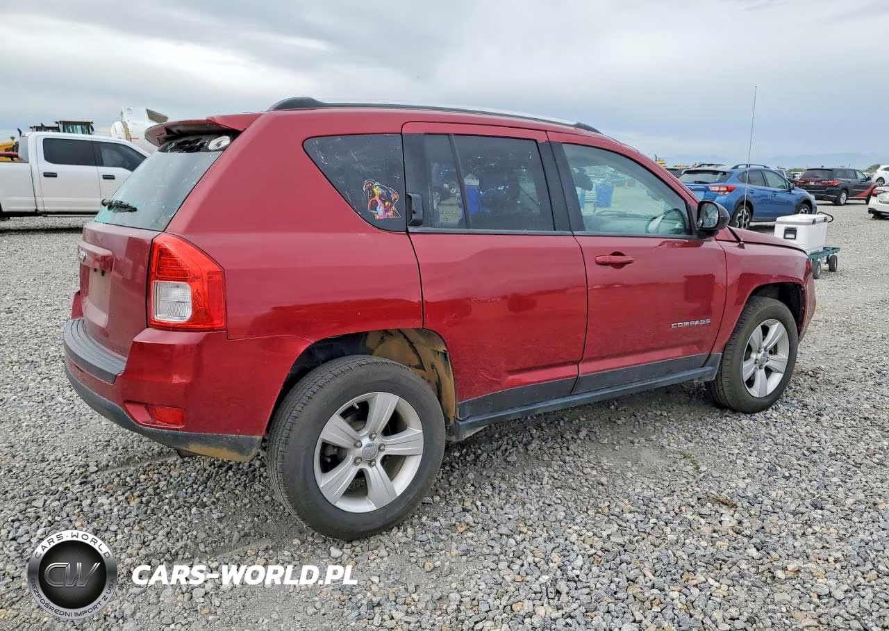2012 Jeep Compass Sport VIN:1C4NJDBB7CD537907 - 3