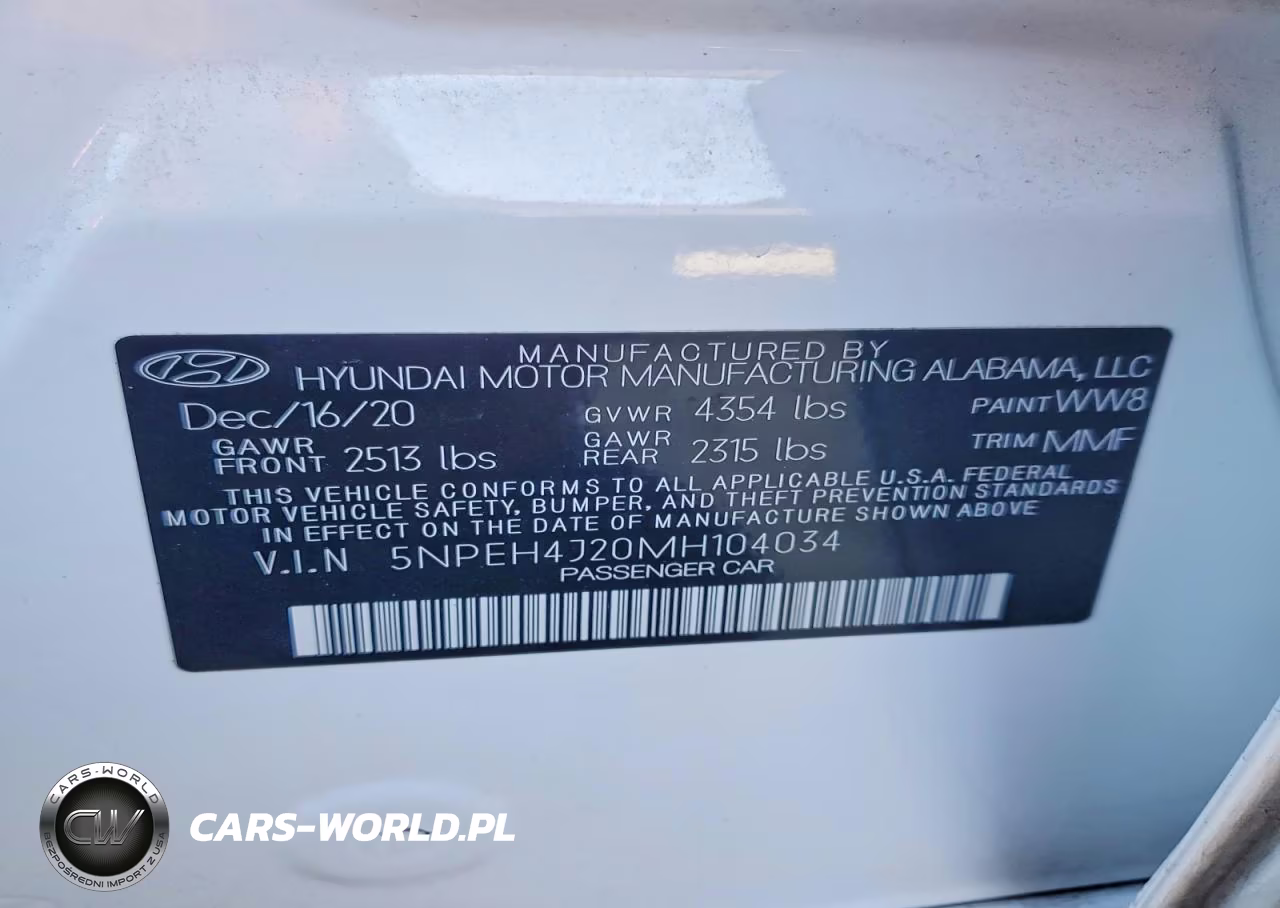 2021 Hyundai Sonata Limited VIN:5NPEH4J20MH104034 - 12