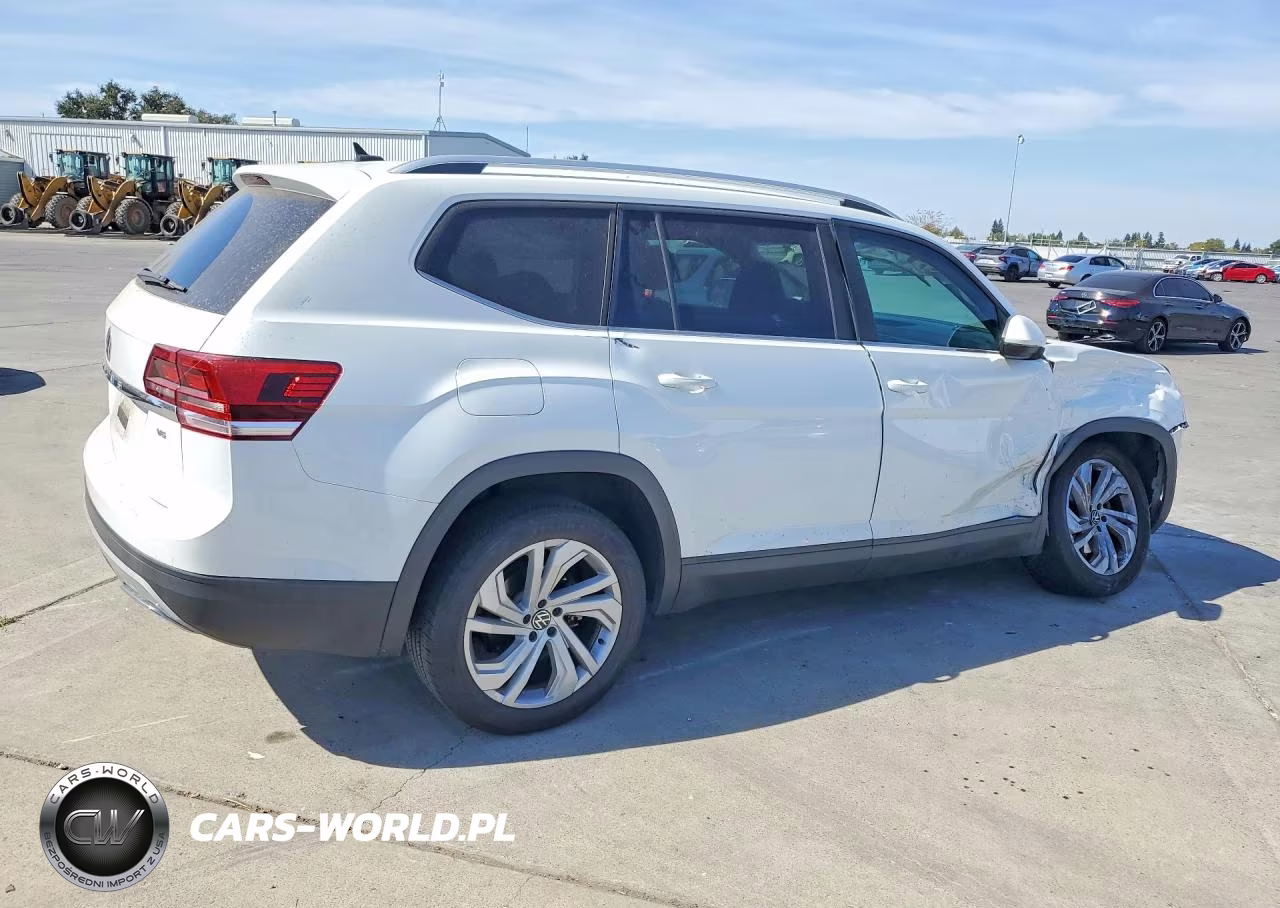 2019 Volkswagen Atlas Se VIN:1V2WR2CA7KC554393 - 3