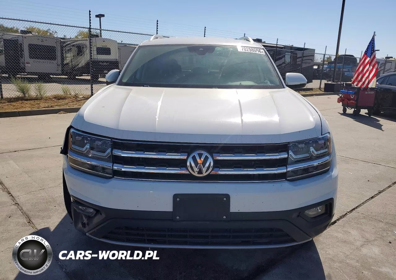 2019 Volkswagen Atlas Se VIN:1V2WR2CA7KC554393 - 5