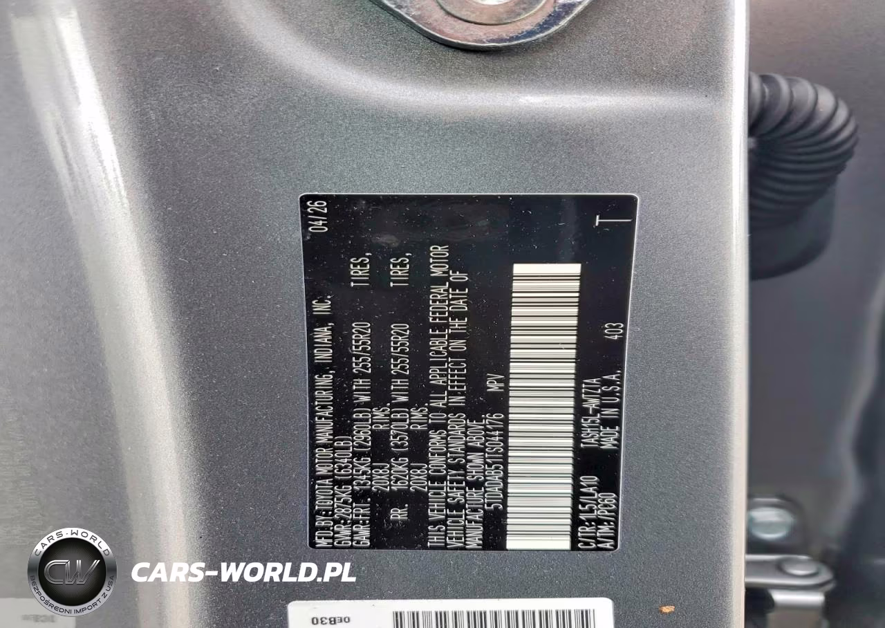 2026 Toyota Grand Highlander Hybrid Max Platinum VIN:5TDADAB51TS044176 - 13
