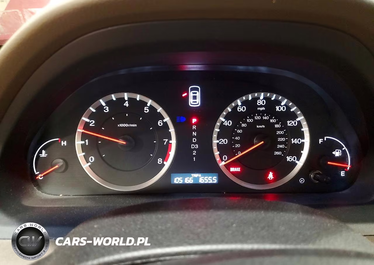 2008 Honda Accord Exl VIN:1HGCP26808A080280 - 9