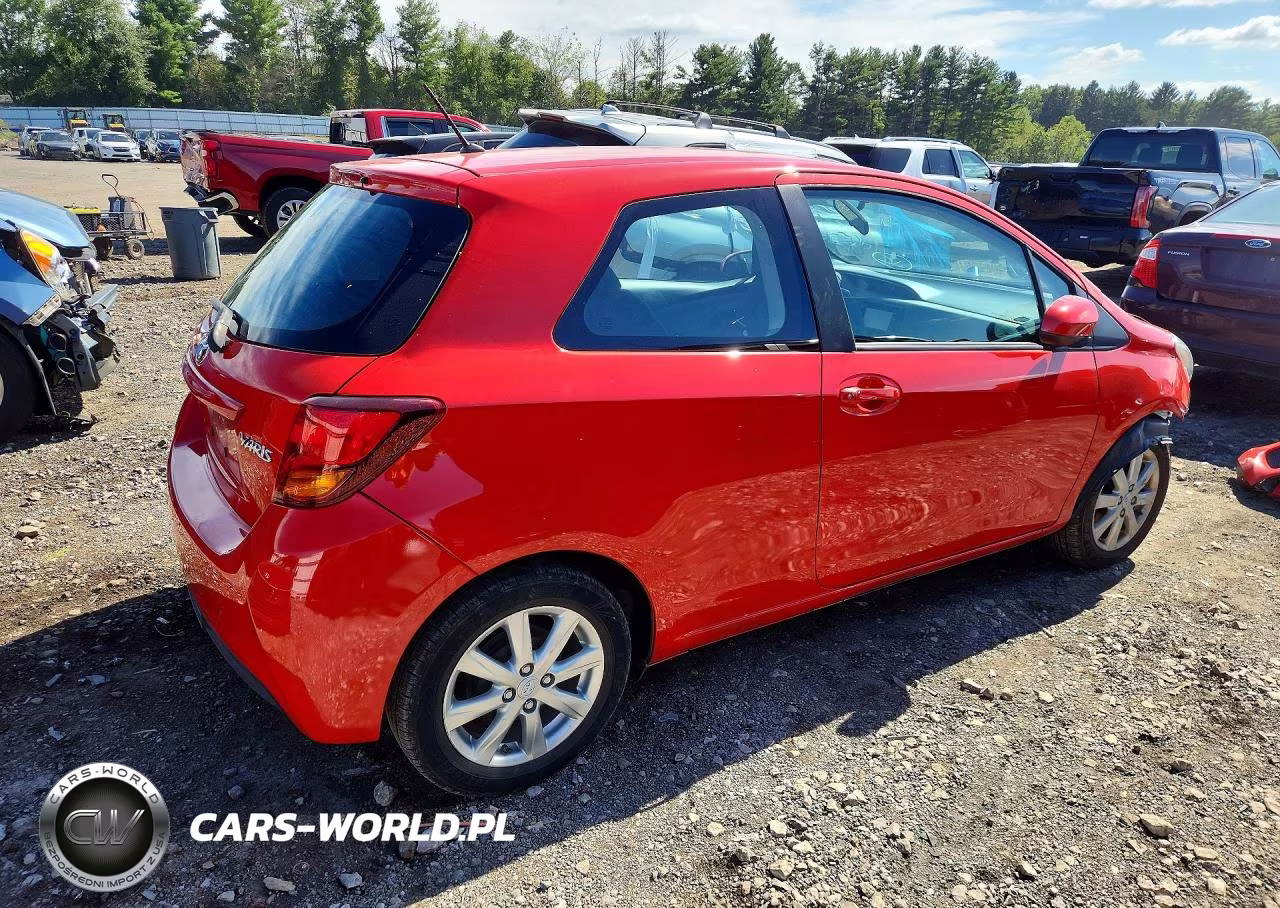 2015 Toyota Yaris 3-Door Le VIN:VNKJTUD33FA028375 - 3