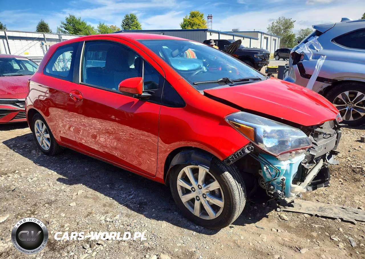 2015 Toyota Yaris 3-Door Le VIN:VNKJTUD33FA028375 - 4