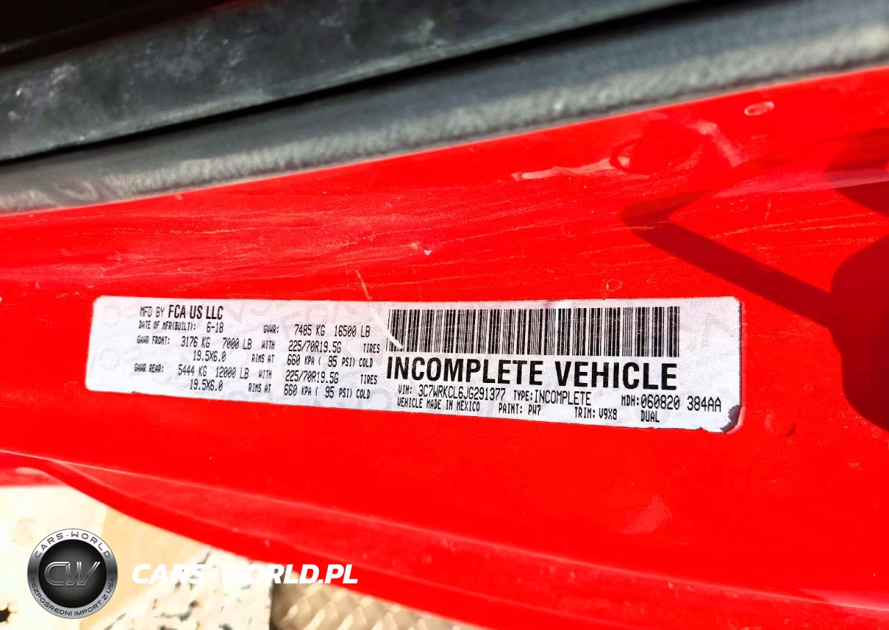 2018 Ram 4500 VIN:3C7WRKCL6JG291377 - 13