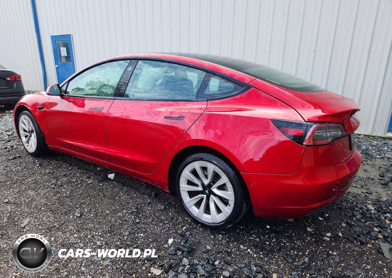 2022 Tesla Model 3 VIN:5YJ3E1EAXNF188301 - 2