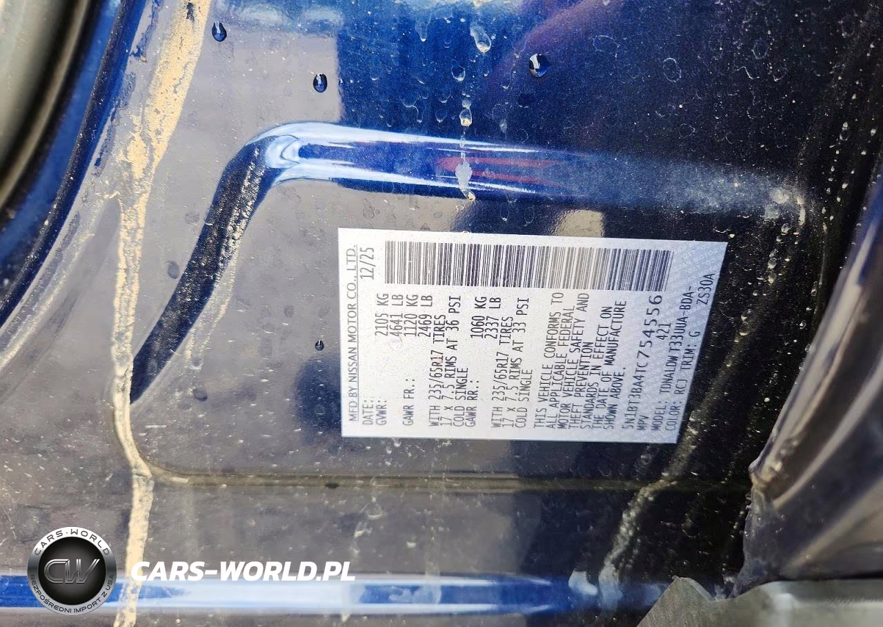 2026 Nissan Rogue Sv VIN:5N1BT3BA4TC754556 - 12