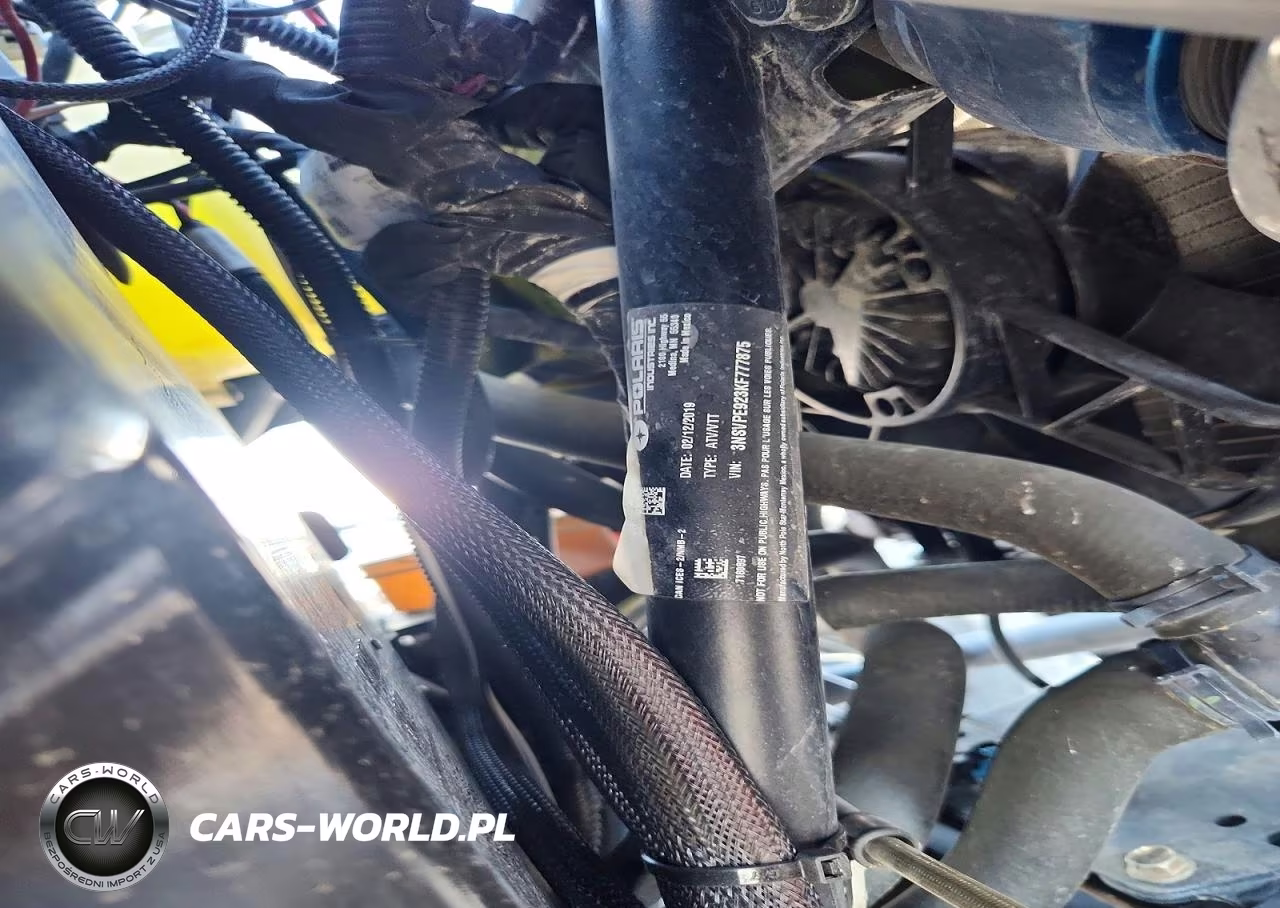 2019 Polaris Rzr Utility Vehicle VIN:3NSVPE923KF777875 - 10