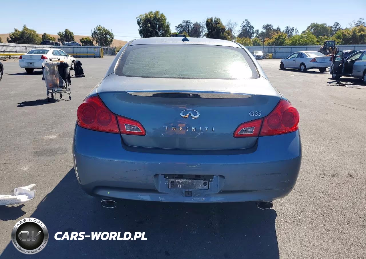 2008 Infiniti G35 Base VIN:JNKBV61E98M213328 - 6