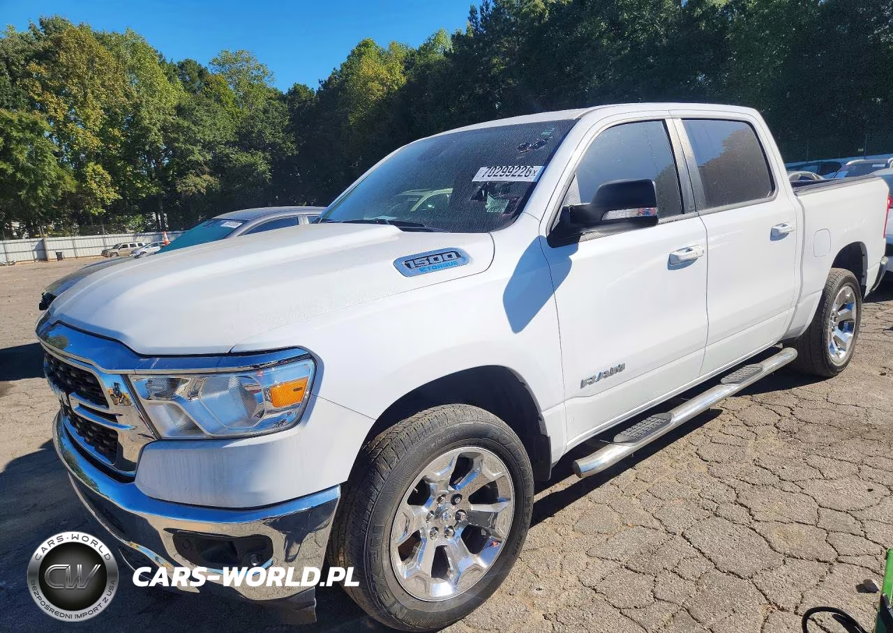 2022 Ram 1500 Big Horn VIN:1C6RRFFG9NN402637 - 1