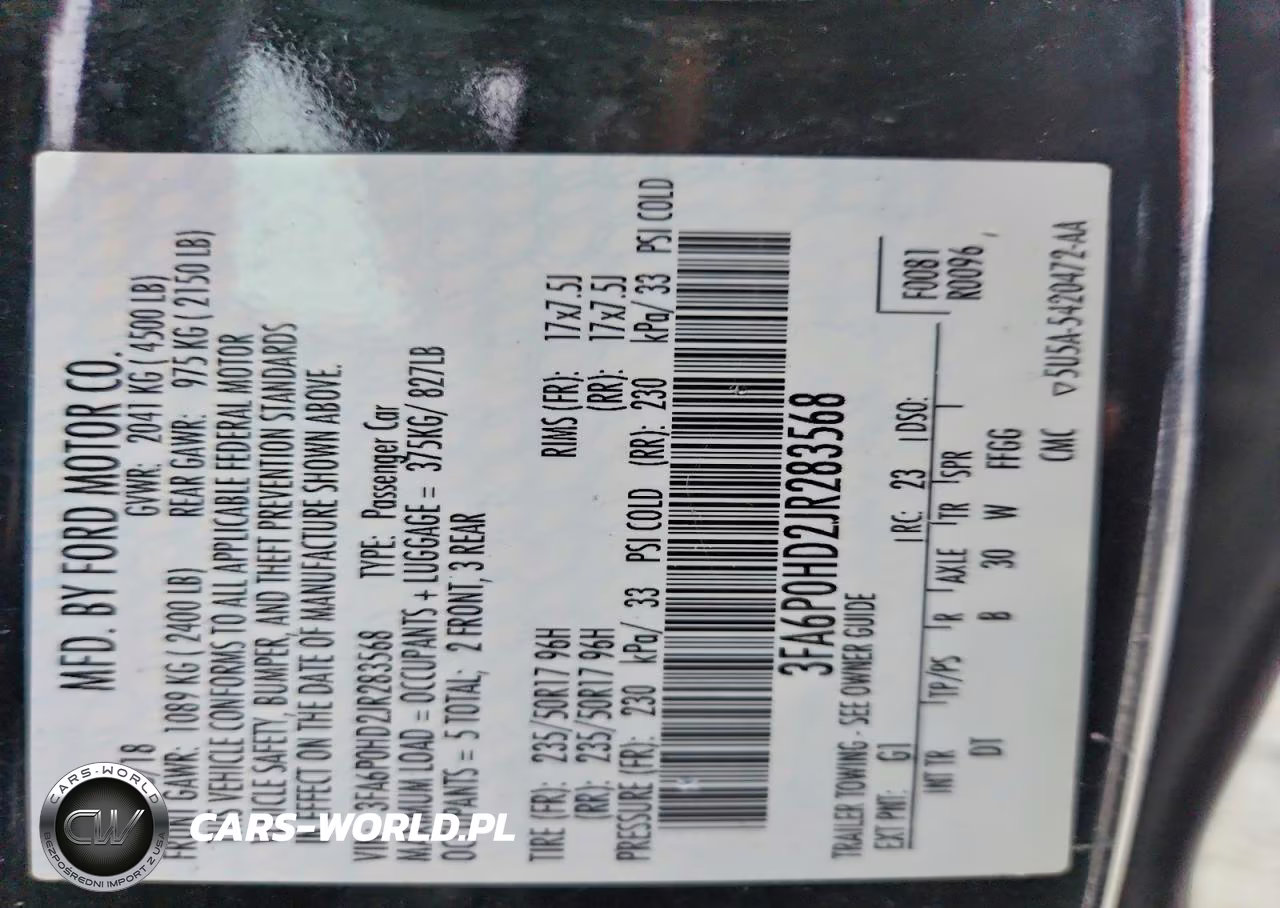 2018 Ford Fusion Se VIN:3FA6P0HD2JR283568 - 12