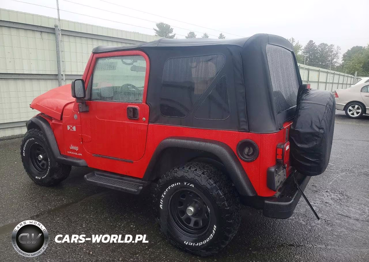 2004 Jeep Wrangler X VIN:1J4FA39S04P745674 - 2