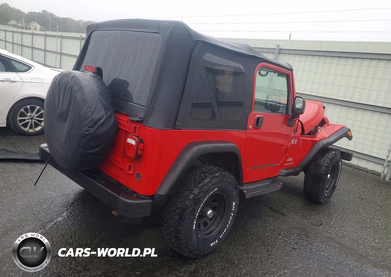 2004 Jeep Wrangler X VIN:1J4FA39S04P745674 - 3