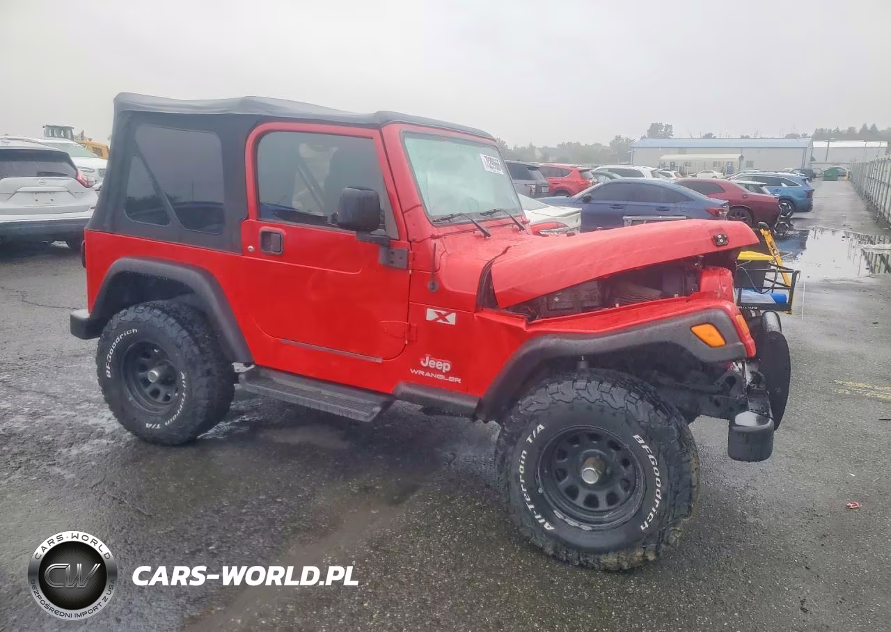 2004 Jeep Wrangler X VIN:1J4FA39S04P745674 - 4