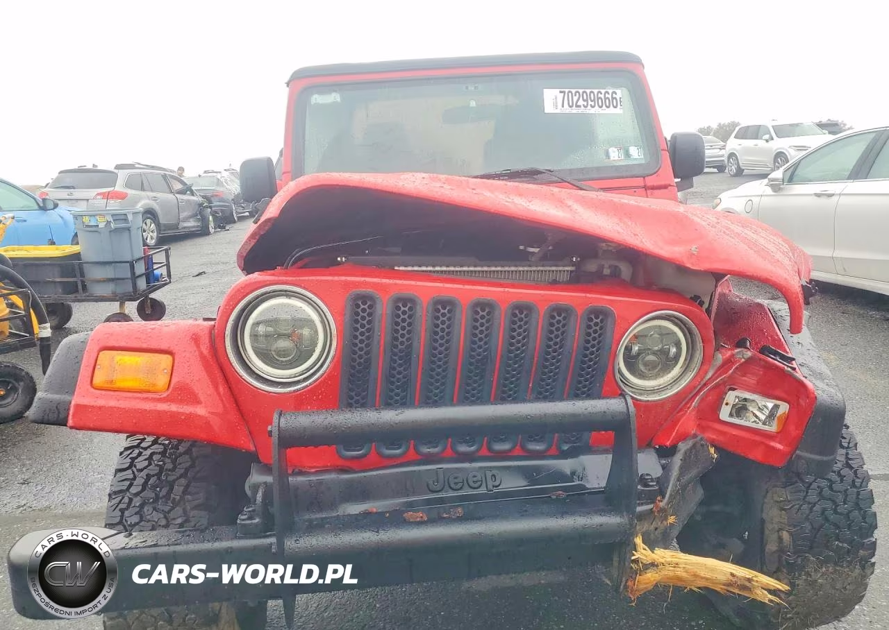 2004 Jeep Wrangler X VIN:1J4FA39S04P745674 - 5