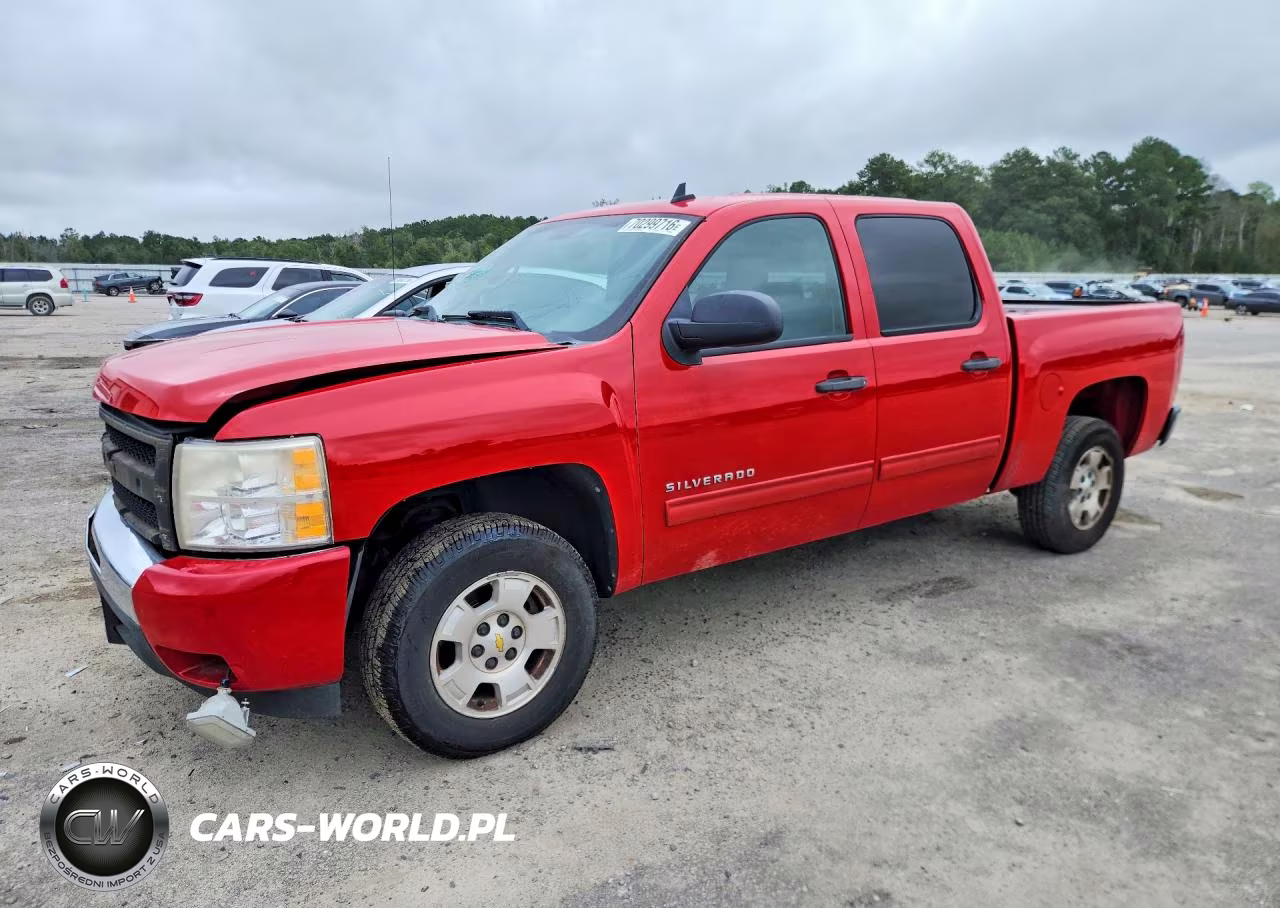 2010 Chevrolet Silverado C1500 Lt VIN:3GCRCSE06AG203409 - 1
