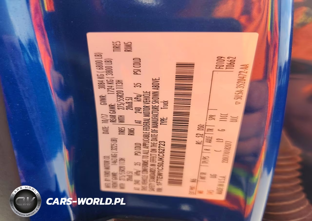 2018 Ford F150 Supercrew VIN:1FTEW1C50JKC62723 - 12