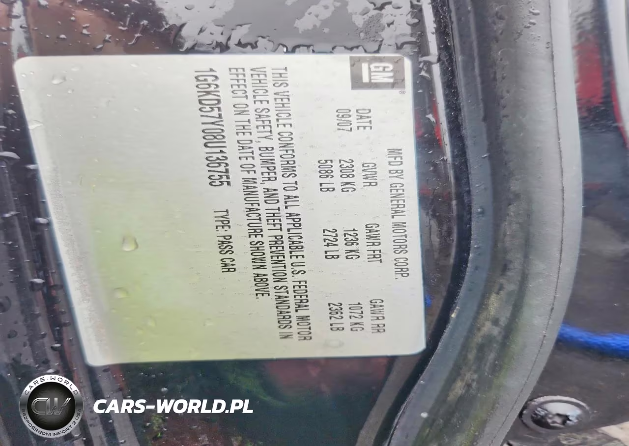 2008 Cadillac Dts VIN:1G6KD57Y08U136755 - 13